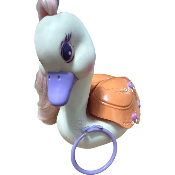 Vintage Tonka Keypers Keepers 1980s Swan Princess Lock Wings Girl Toy *NO KEY* - Picture 11 of 12